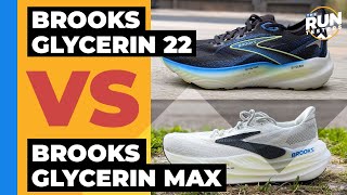 Brooks Glycerin 22 Vs Brooks Glycerin Max | Four runners compare the brand's top cushioned shoes