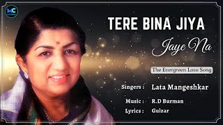 Tere Bina Jiya Jaye Na (Lyrics) - Lata Mangeshkar #RIP | Vinod M, Rekha | 90's Romantic Hindi Songs