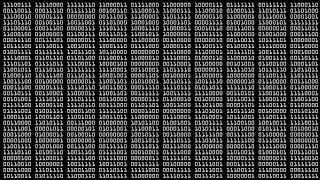 Binary Number Background- Copyright Free Stock Footage Clip