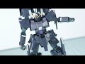 six armed black gundam hg 1 144 silver bullet suppressor review