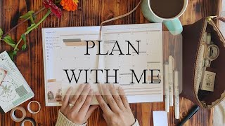 August Plan With Me & July Flip Through | How I Plan in the Hemlock and Oak Weekly Planner