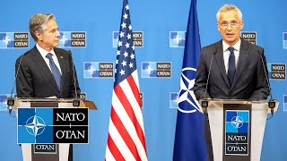 NATO Secretary General with 🇺🇸 US Secretary of State Antony J. Blinken, 09 SEP 2022