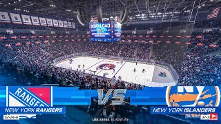 New York Rangers vs New York Islanders 10/26/2022 NHL 23 Gameplay