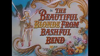 The Beautiful Blonde from Bashful Bend 1949 title sequence