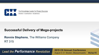 Successful Delivery of Mega-projects