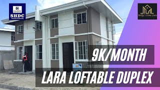 SHDC Tarlac LARA Loftable Duplex | house Tour | 9K/month | 2021