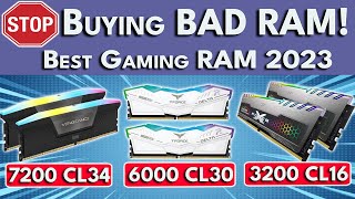 🛑STOP🛑 Buying Bad RAM! Best Ram for PC Gaming 2023 | DDR4 vs DDR5 Gaming