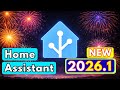 What's NEW In Home Assistant 2026.1 January Release🚀| Home Dashboard, Devices Page, Energy & More