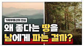 기획부동산 사기 대처법 ㅣ 그래도 땅값은 오른다?