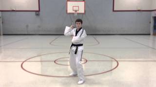 Nunchaku Level 1 Form - Green Instructor \u0026 above