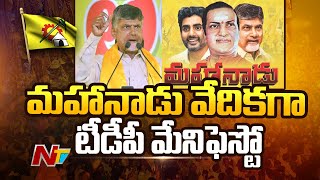 TDP Mahanadu in Rajahmundry: రాజమండ్రిలో మహానాడుకు సర్వం సిద్ధం | Ntv