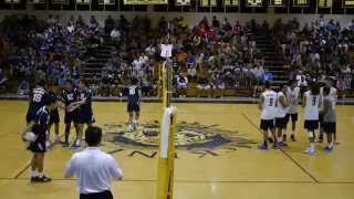 Volleyball Set 3 - Kamehameha Warriors vs Moanalua Na Menehune 5-9-14