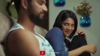 Caring Husband & Wife Cute Fight  Sid Sriram Song ❤ Whatsapp Status  Romantic Love Couple360p