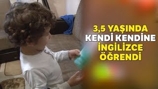 Minik Eymen İngilizce Okuma Yazmayı Kendi Kendine Söktü