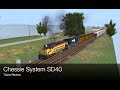 Chessie System SD40 Trainz 2 Review