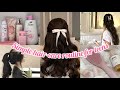 Simple hair-care routine for teens🎀🌷✨