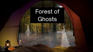 Haunted Forest Ambience 👻 Camping Ambience, Halloween 2022 Ambience, Fall 2022 Ambience