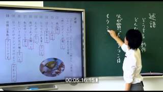 小学生国語 『主語、述語、修飾語』