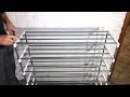 how to assemble the knight 7 tier shoe rack holder step by step