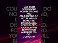 god is saying to you… god strong courage courageousfaith jesus