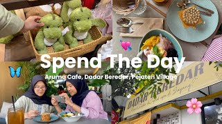 spend the day : aruma cafe, dadar beredar, pejaten village ☕️💘🌻