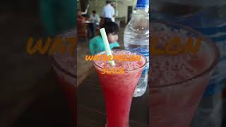 watermelon juice at sreeratnam hotel