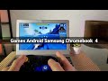 @17 Main Game Android Genshin, ML, AOV, Free Fire, PUBG Asphalt di Laptop murah Samsung Chromebook 4