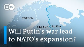 Finland, Sweden look to join NATO as Russia's war rages in Ukraine | DW News