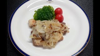 キッチングランパ流　シイラのアグロドルチェ（Mahi-mahi's Agrodolce）