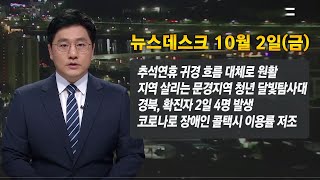 20201002(금) MBC 뉴스데스크 / 안동MBC