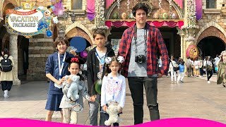 日本Day5兄妹密着😍ディズニーランドの過ごし方！じゅんはファンに見つけられるのか？