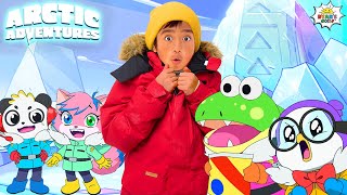 Ryan's World Arctic Adventure FULL EPISODE Animation Cartoon for kids!