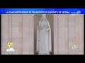 la canonizzazione di francesco e giacinta di fatima