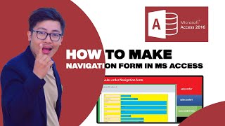 Make Navigation Form in Ms Access 2016 || Msaccess database