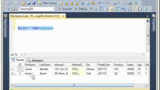Topic #4: SQL Server 2012 - SELECT FROM Table