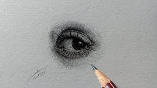 How to Draw Realistic Eyes Step by Step with Pencil: Easy Eye Drawing and Shading Techniques