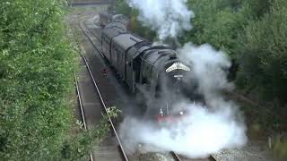 Steam Trains Under Bridges \u0026 Out Of Tunnels Compilation