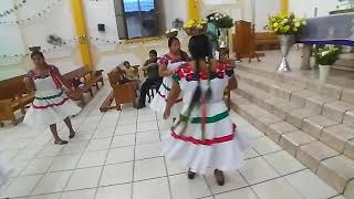 Danza de Inditas Inmaculada concepción, de Xiquila, Huejutla, Hgo.