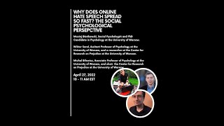 Why Does Online Hate Speech Spread So Fast? The Psychological Perspective