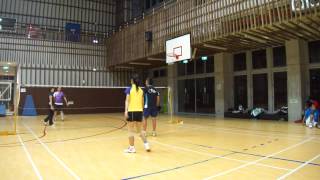 20130825孚瑪FUMA Badminton XD小慧+阿三VS APPLE+飛利浦