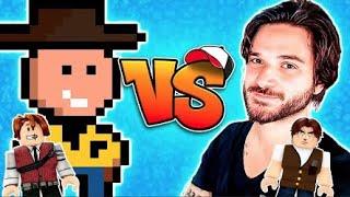 Jazzghost Vs Tex HS - Battle of Youtubers on Roblox