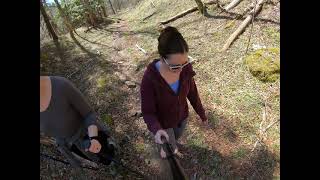 Barefoot Hiking | Wildflowers | Waterfall | Great Smoky Mountains