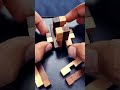 rebuilding tricky chinese tea puzzle 🧩 5 ⭐ shortvideo shortsfeed puzzle wooden logic shorts