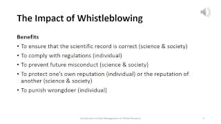 Week 7 session 2 Scientific Misconduct