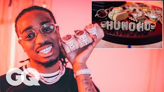Quavo Shows Off His Insane Jewelry Collection | GQ
