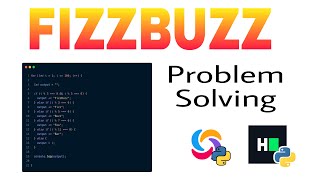 Fizzbuzz ▶️ | Famous Coding Challenge | Solution (FULL) | #python #shorts #fizzbuzz #coding #problem