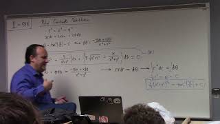 Differential Equations: substitutions for first order DEqns, 8-28-24