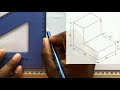 how to draw an isometric projection exercise 5 beginners