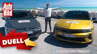 Opel Astra vs. VW Golf (2022) | Kampf der Kompaktkönige | Vergleich mit Moritz Doka