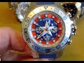 Invicta Marvel Captain America Battery Replacement